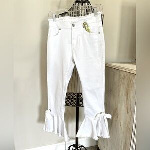 Gianni Bini White Denim XS